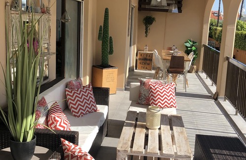 Germasogeia Apartment | Huge 225 sqm luxury apartment by the sea with pool & balcony