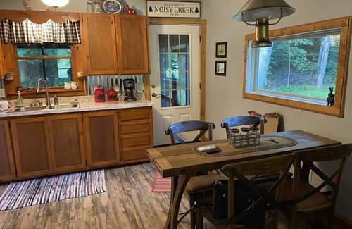 Ellijay Cottage | Huge Level Yard, Private Deep Creek on Noisy Creek 1/1