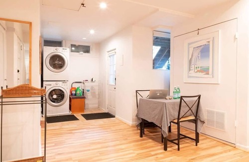 Glover Park Apartment | Huge Studio w/Full Kitchen/ W/D/Parking