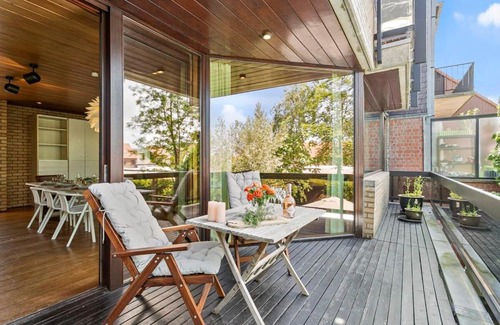 Stene House | Huswell - Modernist design house with garden near the beach