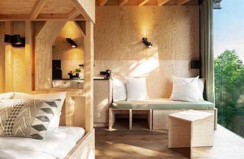 La Roche-en-Ardenne Cabin | Hutstuf - Owl & Fox - 2 cabins with private rooftop sauna
