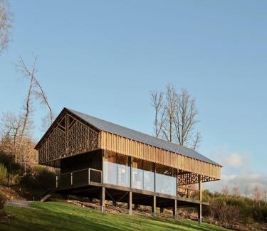 Givroulle House | Hutstuf - The Badger & hottub