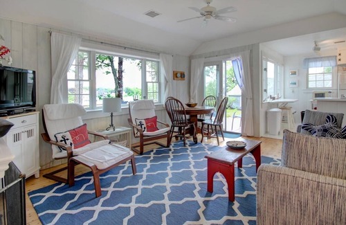 Hyannis Port Cottage | Hyannis Port Cottage with Ocean Views and Access to 3 Beautiful Ocean Beaches!