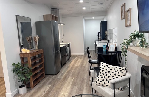 Cochrane Apartment | Hygee Home - Cozy Studio Suite with Mountain Views.