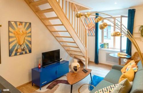 Pontarlier Apartment | Hypercentre, calme, vintage - Le Rétro
