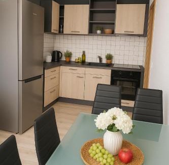 Nietleben Apartment | Ideal für Monteure 3 Zimmer Apartment mit Küche, Waschmaschine, Bad, WiFi, Flat TV usw