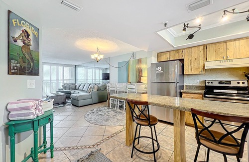 New Smyrna Beach Condo | Ideal Family Friendly Beach Vacay. Beachfront & Steps to Flagler Ave
