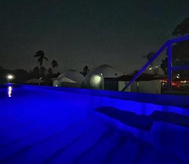 Barra de Navidad Apartment | Iglú Barba Roja con vista al cielo