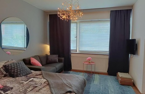 Ylamylly Apartment | Ihana yksiö joen ja torin lähellä