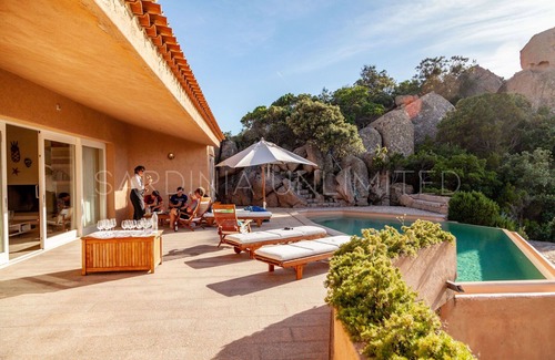 Costa Paradiso Villa | Il Rifugio degli Architetti: Villa with unique sea-view and private pool
