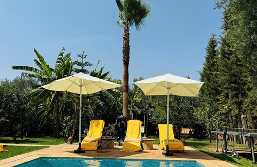 Sidi Abdallah Ghiat Villa | Ilafe Farmhouse, Villa Avec Piscine Chauffée Privée et Jacuzzi Pour Familles