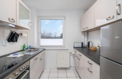 Calberlah Apartment | Immo-Vision - Natur Design Apartments, Parkplatz, Küche