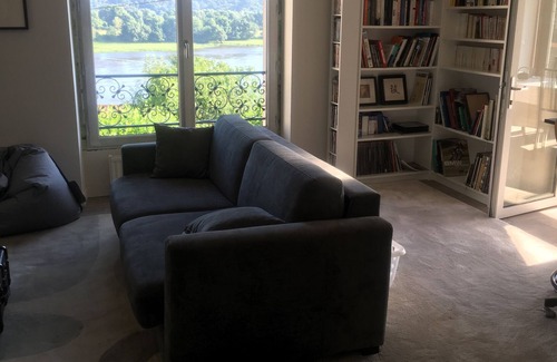 Champtoceaux House | Impregnable old Loire view house with heated swimming pool and summer kitchen