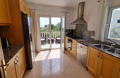 Puerto Luz Villa | Impressive Family Villa with private pool, sea views, air-con, wi-fi.