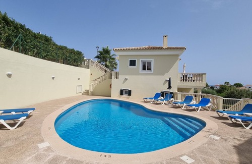 Puerto Luz Villa | Impressive Family Villa with private pool, sea views, air-con, wi-fi.