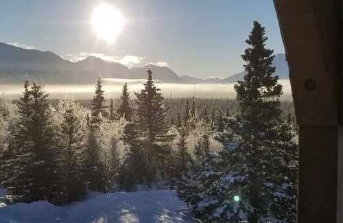 McKinley Park Cabin | Impressive Mountain Views. Craftsman Home. Less than 10 miles to bus depot