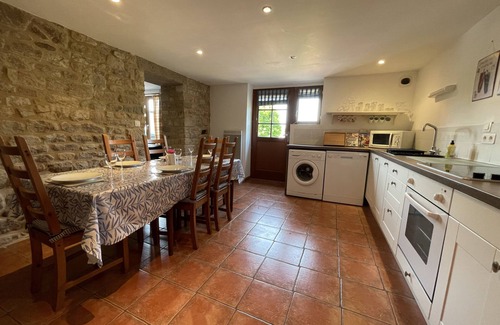 Saint-Pois Cottage | In a small hamlet in the Normandy countryside is this wonderful gite with panoramic views.