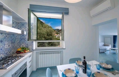 Furore House | In Amalfi Coast: Modern and elegant "Mareblue" house with wonderful sea view