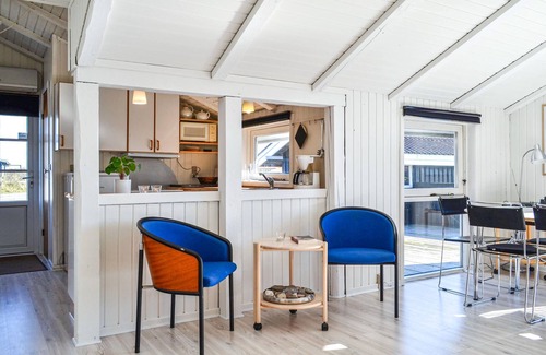 Bjerregard Strand House | In the attractive Bjerregård, this well-maintained vacation home awaits you with a cozy atmosphere.