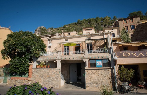 Roquebrun House | In the middle of Roquebrun, sunny terrace overlooking the river