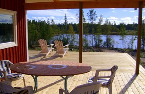 Vissefjaerda House | In the middle of Småland with a lake location