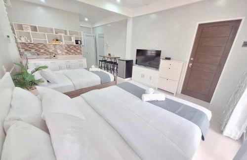 Panglao House | INATO SUITES Rm 2 2 queen beds