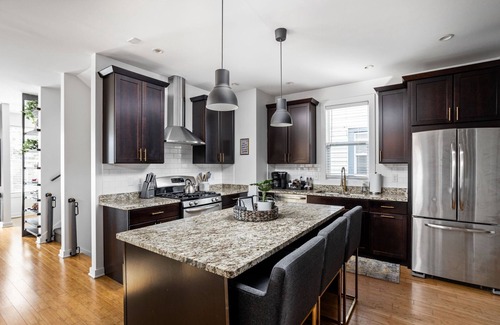 Near Northside House | Indy Experience House/Movie Theater, Patio, Office, Private Parking