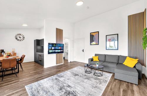 Kirchberg an der Jagst Apartment | INhome - Küche - TV - Parken - Balkon