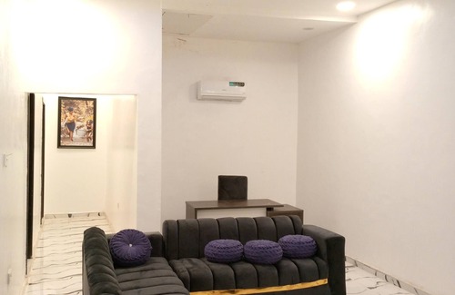 Lagos Apartment | Inviting 2-bed Apt With Parking in Ifako-ijaiye