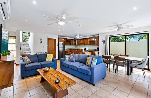 Potrero House | Inviting Home with Colorful Decor and Private Backyard Oasis with a Swimming Poo