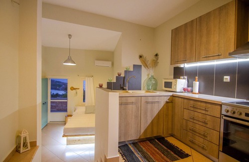 Ios Town House | Ios stylish house with Panoramic Sea and Sunset view