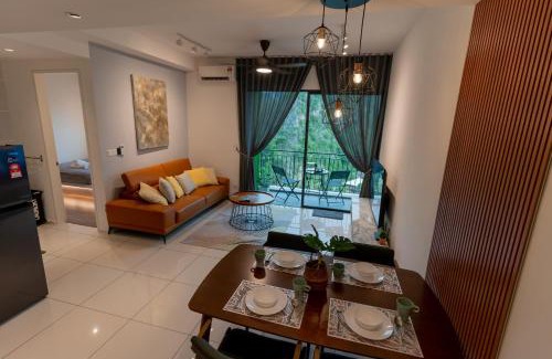 Ulu Kinta Apartment | Ipoh Tambun Lost World Sunway Onsen Suite 2R 8Pax Mira Theme Park View