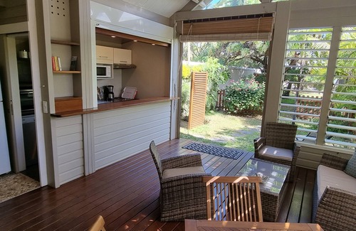 La Saline Les Bains House | IPOMEA waterfront bungalow on the lagoon La Saline les Bains