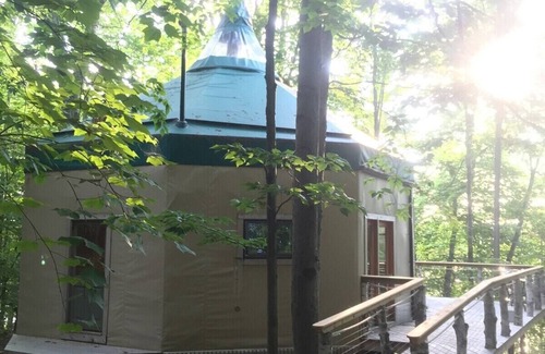 Monmouth House | Island Tree House: Lake Front, Kayaks, & Fire Pit