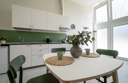 Castel San Pietro Terme Apartment | CASADELFALEGNAME-ABETE-Loft with bathroom-kitchen,3 beds