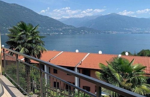 Pino Lago Maggiore Apartment | 2-room apartment with balcony and beautiful lake view