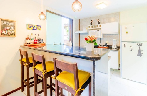 Itacimirim House | IT26 Sea View Bungalow with 3 Suites, Right on the Sand - Varandas do Mar Residential