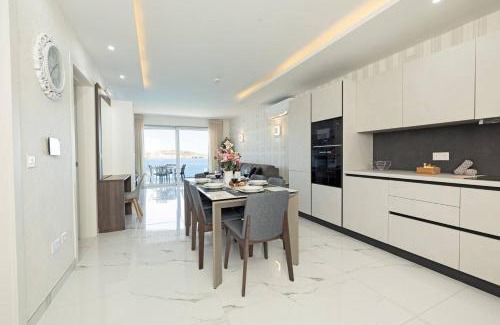 Bugibba Apartment | Ivory Suite Seafront With Views!- Fl 13 By Homely