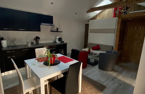Gerardmer Apartment | J&N studio classified 3 * downtown/motorcycle garage/private park