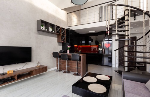 Gdynia Apartment | Janki Bryla Two-Level Apartment