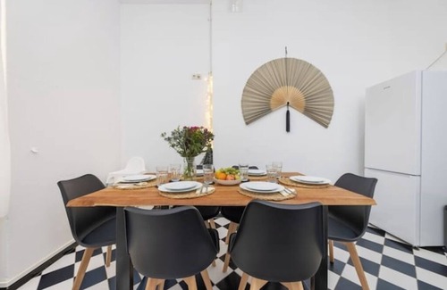 Pankow Apartment | Japandi Flat 6 P./Washing machine/Kitchen/near Schönhauser Allee