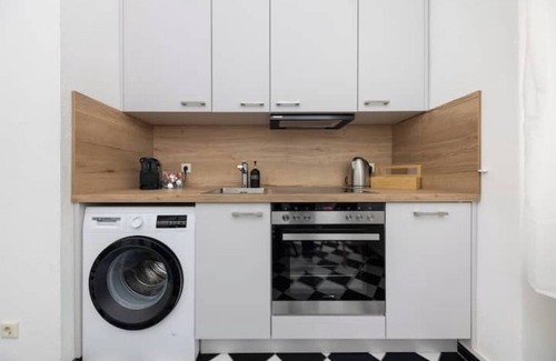 Pankow Apartment | Japandi Flat 6 P./Washing machine/Kitchen/near Schönhauser Allee