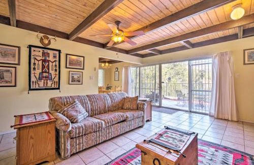 Jemez Springs House | Jemez Springs Cabin with Mtn Views Steps to River!