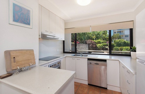 Caloundra Apartment | Joanne Apartments-2 bedroom apartment with garden & pool views from your balcony