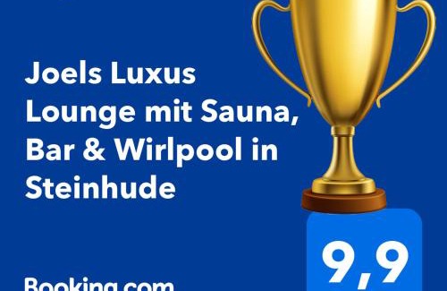 Region Hannover District Apartment | Joels Luxus Lounge mit Sauna, Bar & Wirlpool in Steinhude