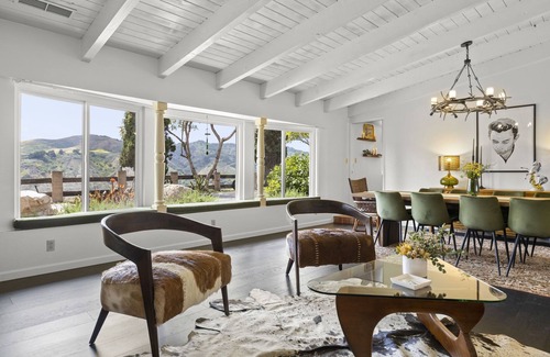 Ventura County House | Johnny Cash's Former Ojai Ranch 6 acres Pool, Views California's Graceland