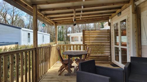 Sainte-Eulalie-en-Born Ski Chalet | Joli Mobilhome 4 personnes proche Mimizan océan et lac