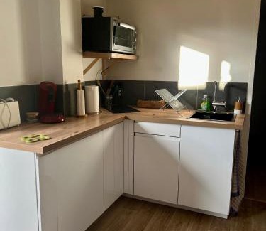 Vaugneray Apartment | Joli studieux lumineux et aménagé avec piscine privée