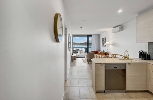 Batemans Bay Apartment | Joy at Ohana: Balcony & Pool Overlooking the Bay
