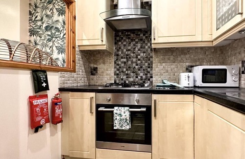 Rhondda Cynon Taff Apartment | Joyful Jungle Jewel w/Balcony & Foozeball-Ferndale